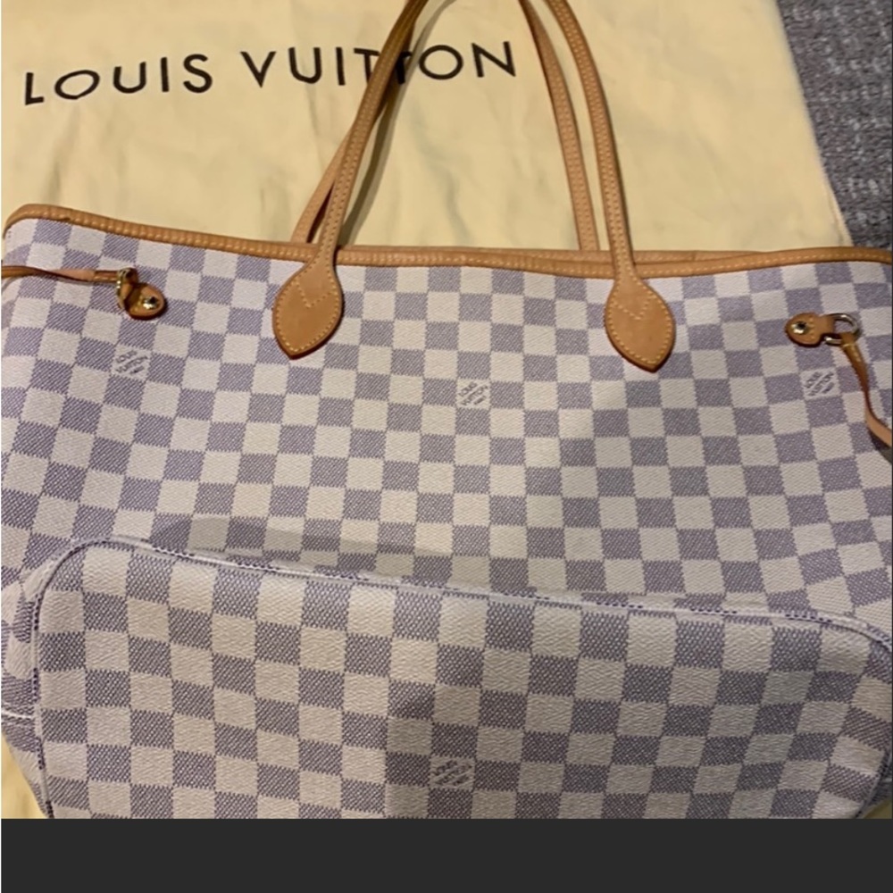 Louis Vuitton damier authentic neverfull Mm